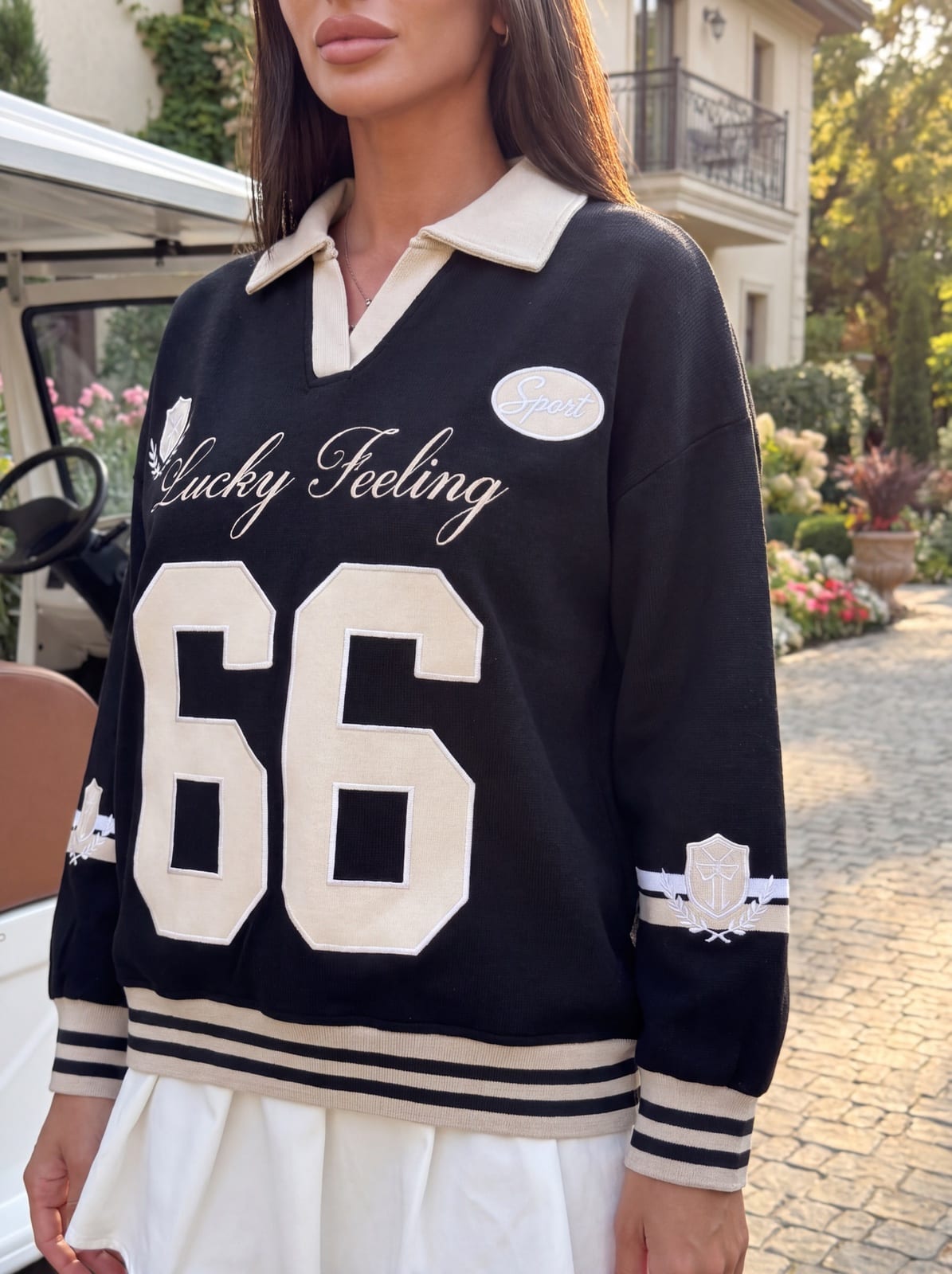 66 Rugby Yaka Sweatshirt, fotoğraf 5/15