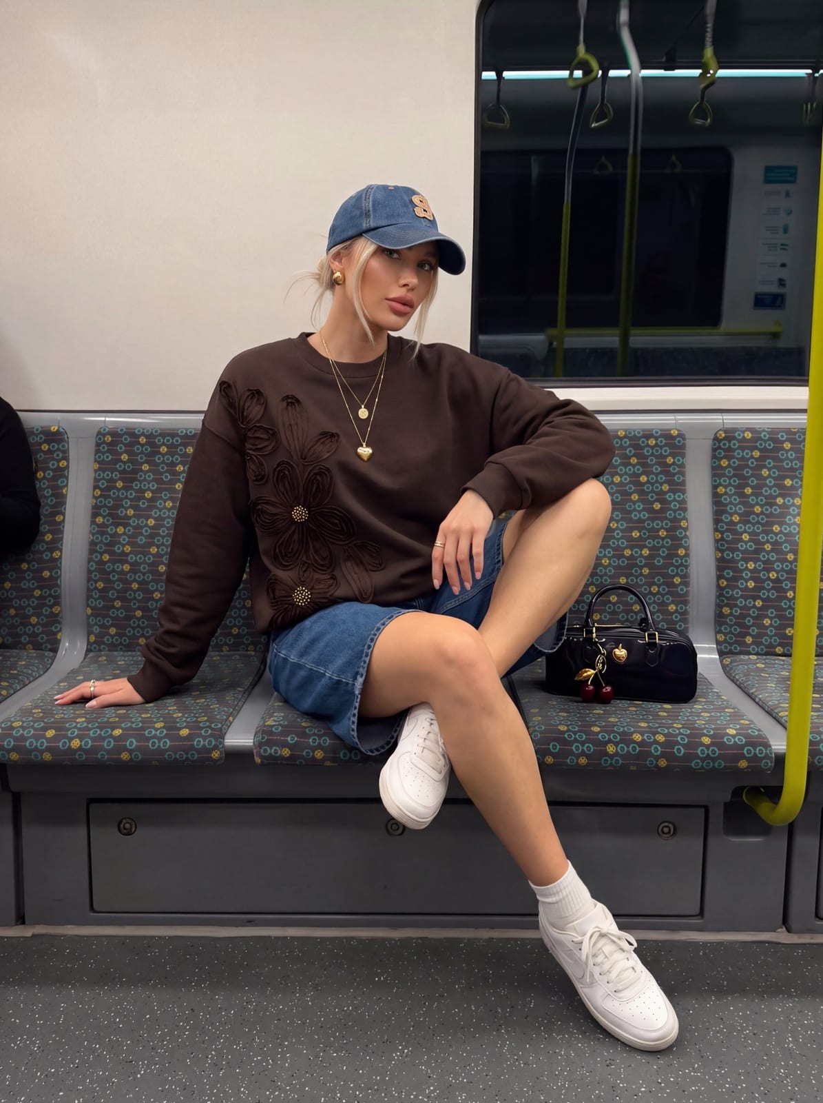 Floral Embroidered Sweatshirt, photo 5 of 8