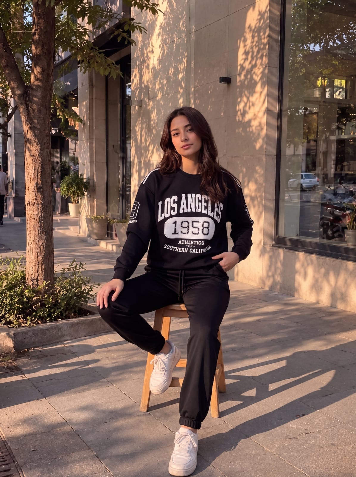 Printed Two-Piece Sweat Set, photo 5 of 15