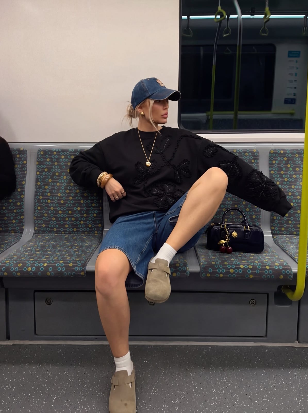 Yaprak Desenli Sweatshirt, fotoğraf 4/9