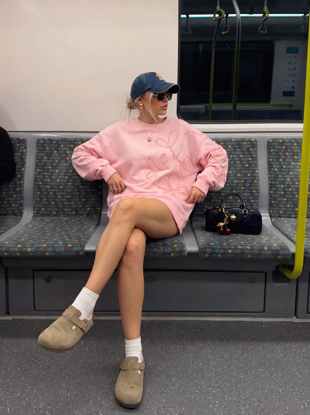 Yaprak Desenli Sweatshirt, fotoğraf 3/9